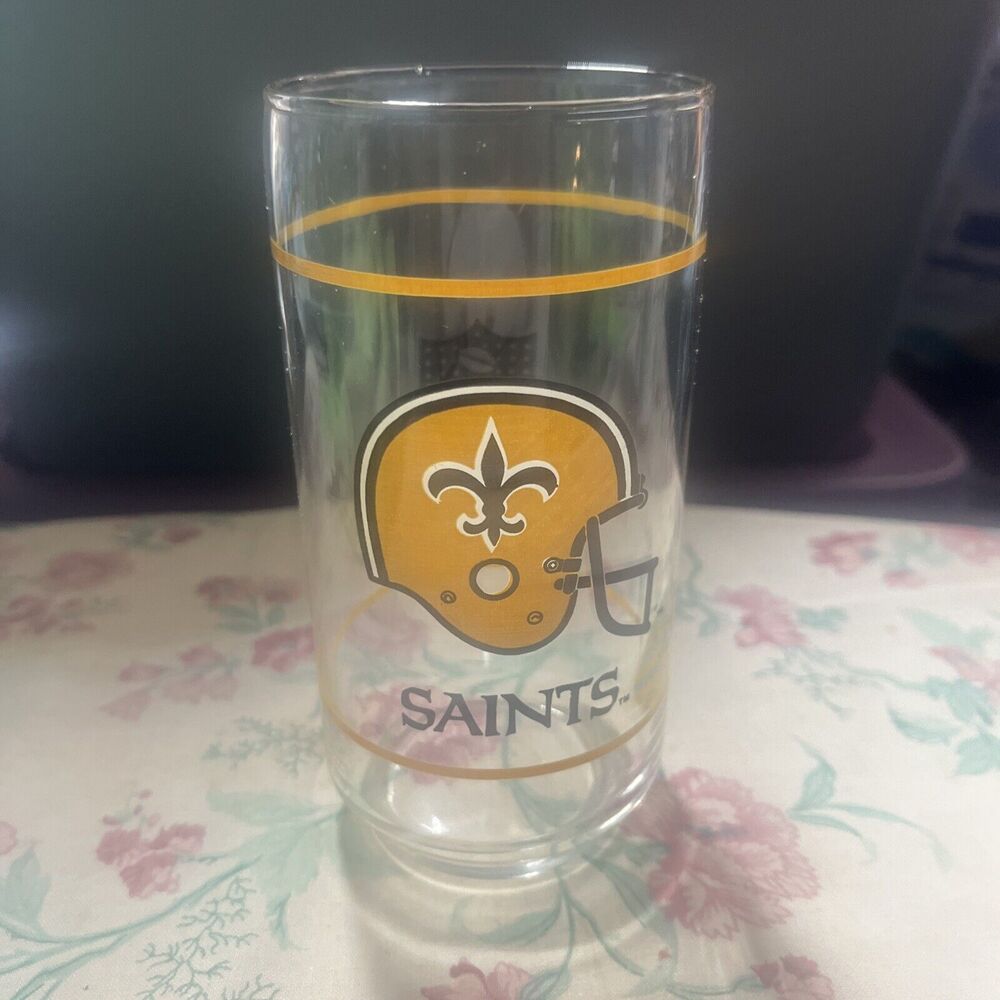 NFL New Orleans Saints Mobil Glass